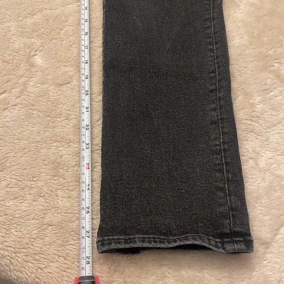 MADEWELL The Perfect Vintage Jean in Lunar Size 26 distressed knee in gray black - Picture 14 of 17